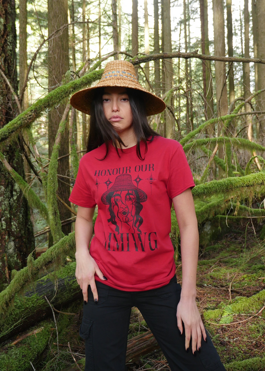 MMIW T-SHIRTS HOLA RED