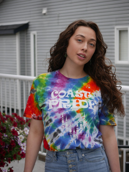 Coast Pride Tie Dye T-Shirt